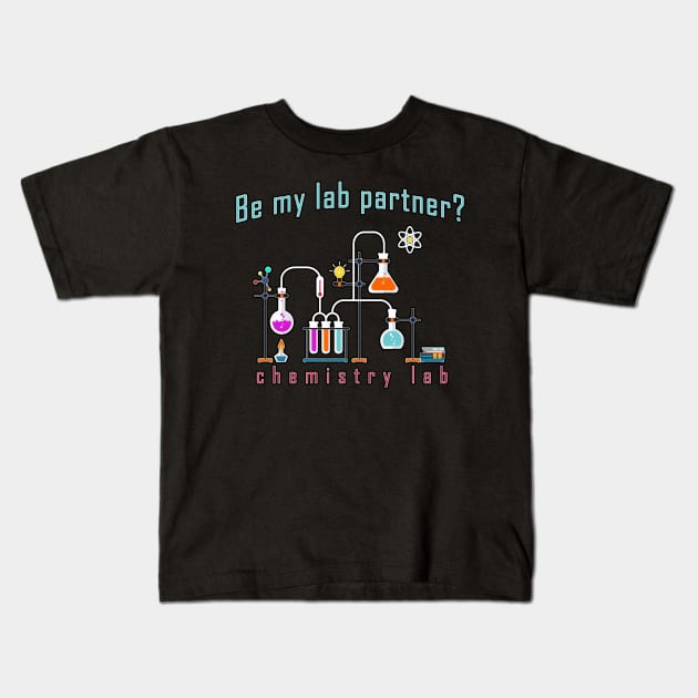 Lab Partner Kids T-Shirt by valentinahramov